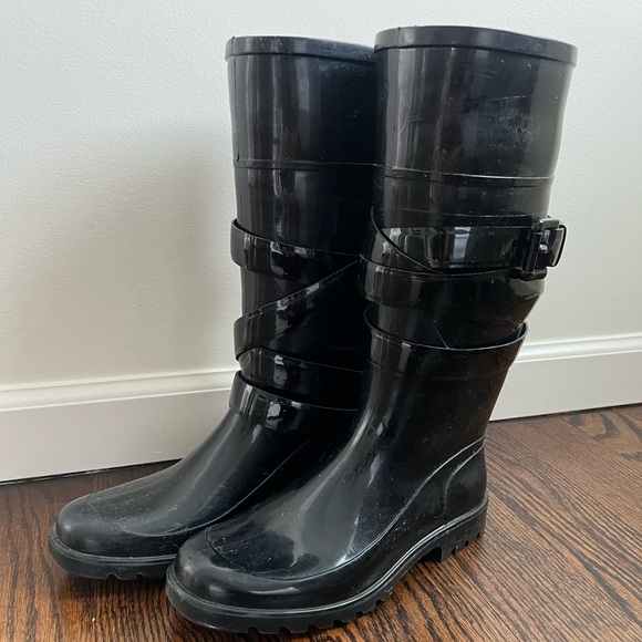 Burberry Rain boots size 8 womens - Picture 1 of 6